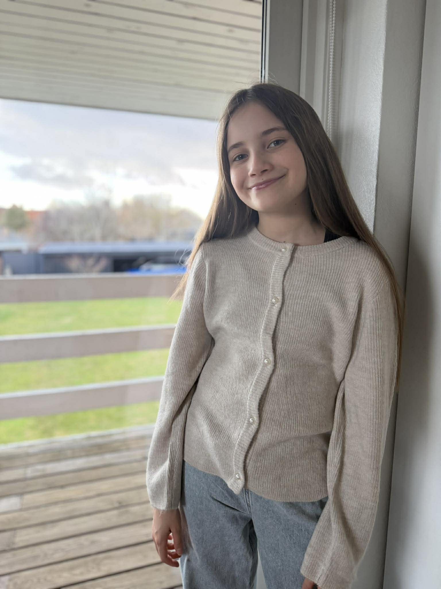 VMLEFILE Knit Cardigan - Pumice Stone